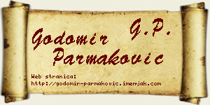 Godomir Parmaković vizit kartica